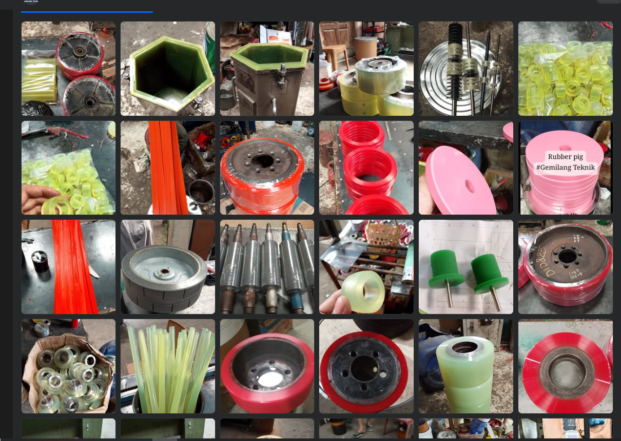 Roda PU / Rubber